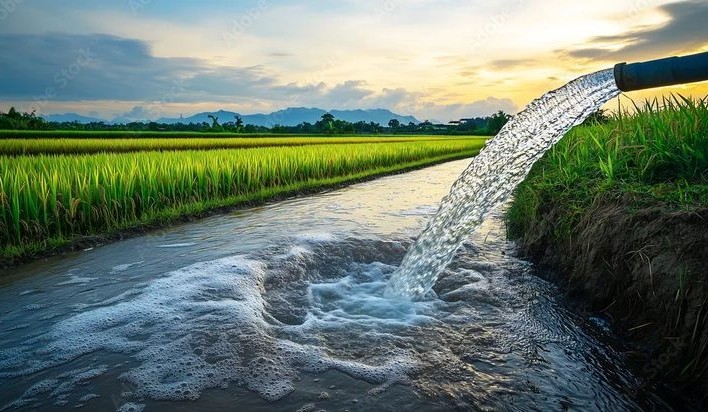 usaha irigasi pertanian