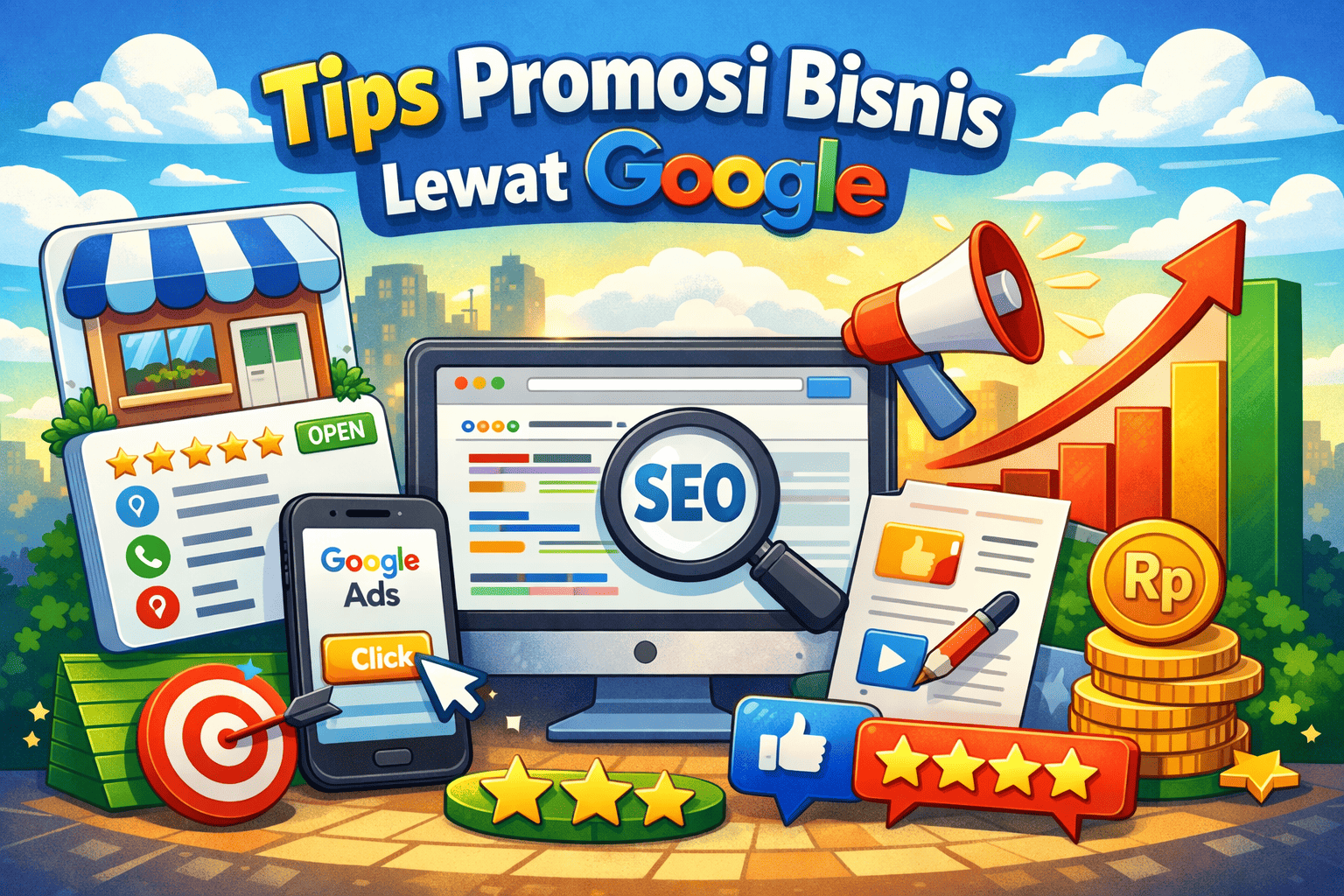tips promosi bisnis lewat Google